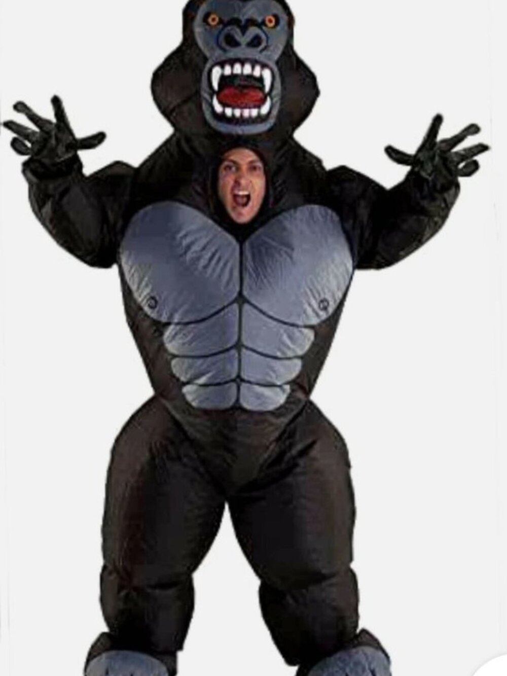Adult Inflatable Gorilla Costume